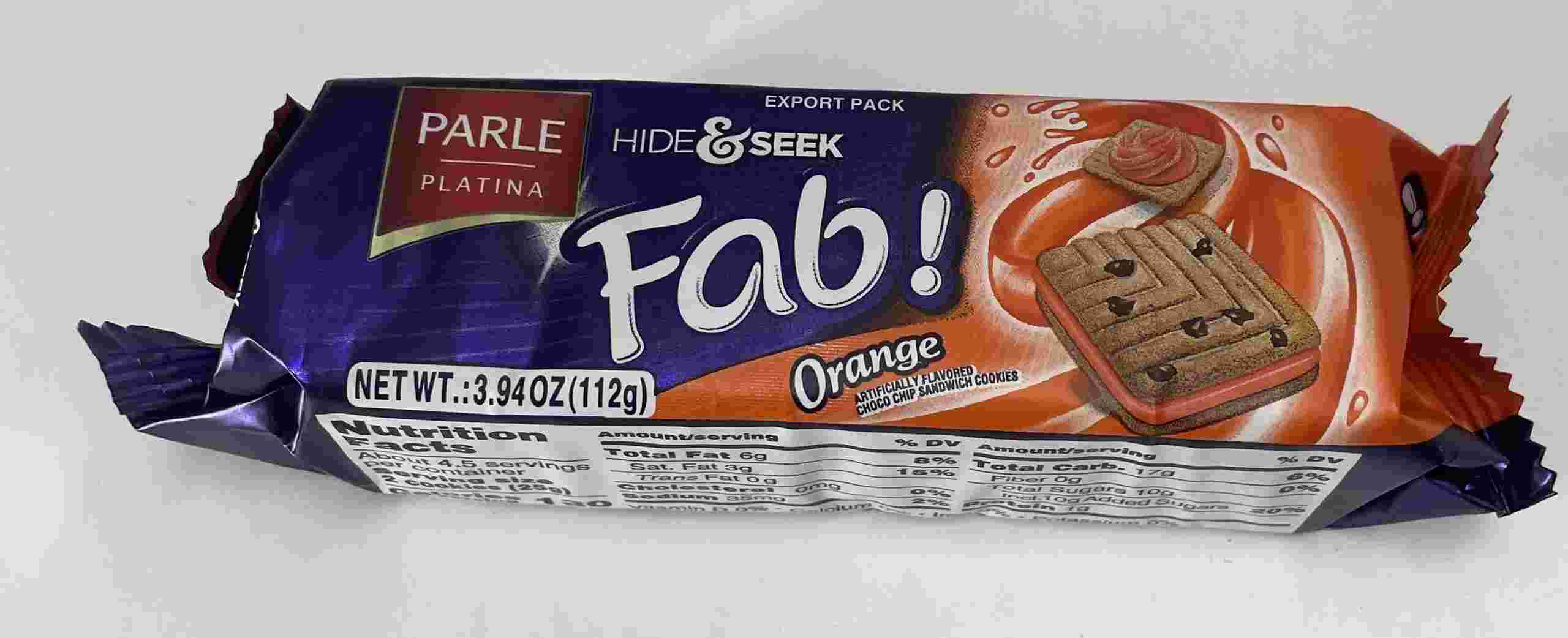 Parle Hide & Seek Fab Orange