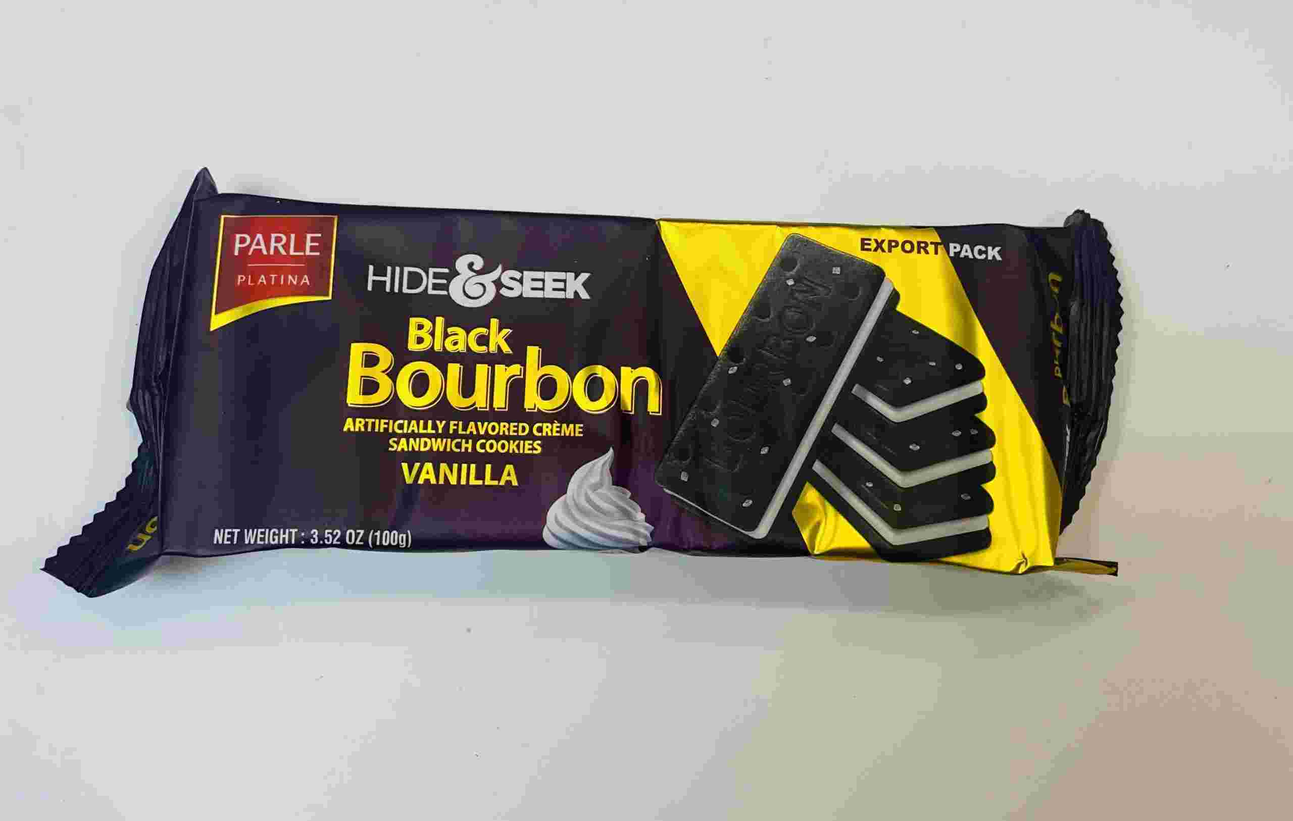 Parle Hide & Seek Black Bourbon Sandwich Vanilla