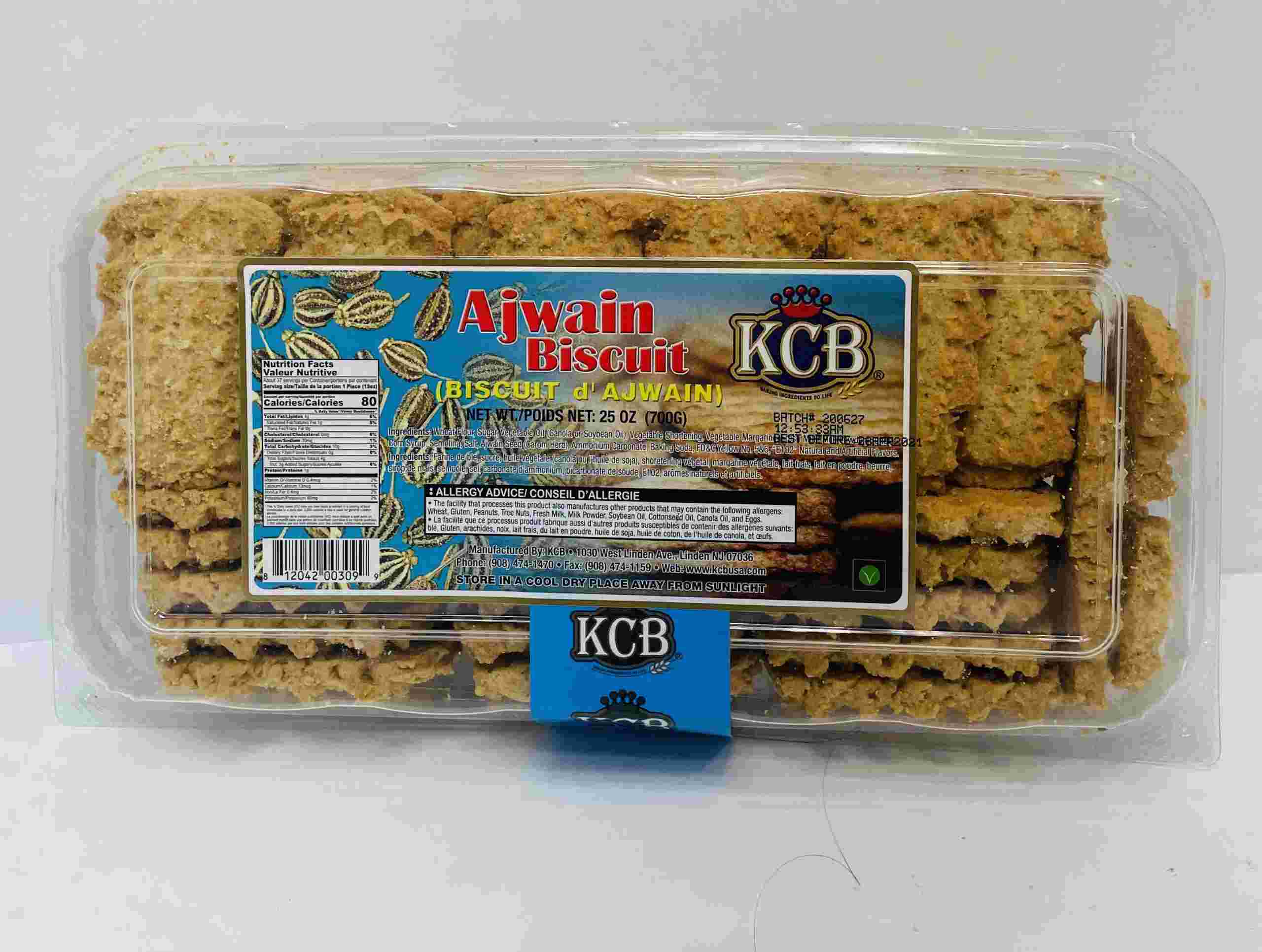 Kcb Ajwain Biscuits