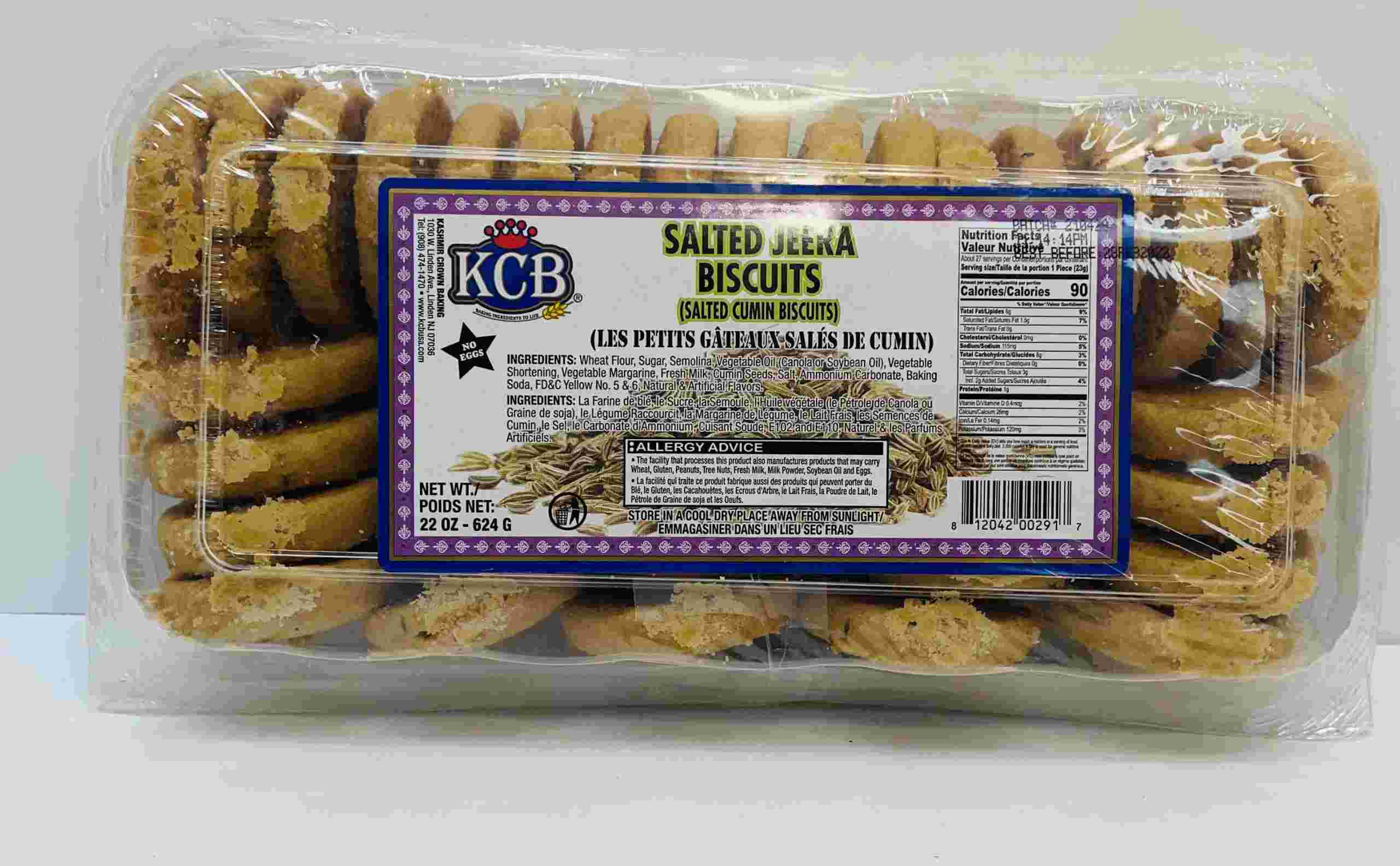 Kcb Salted Jeera Biscuits
