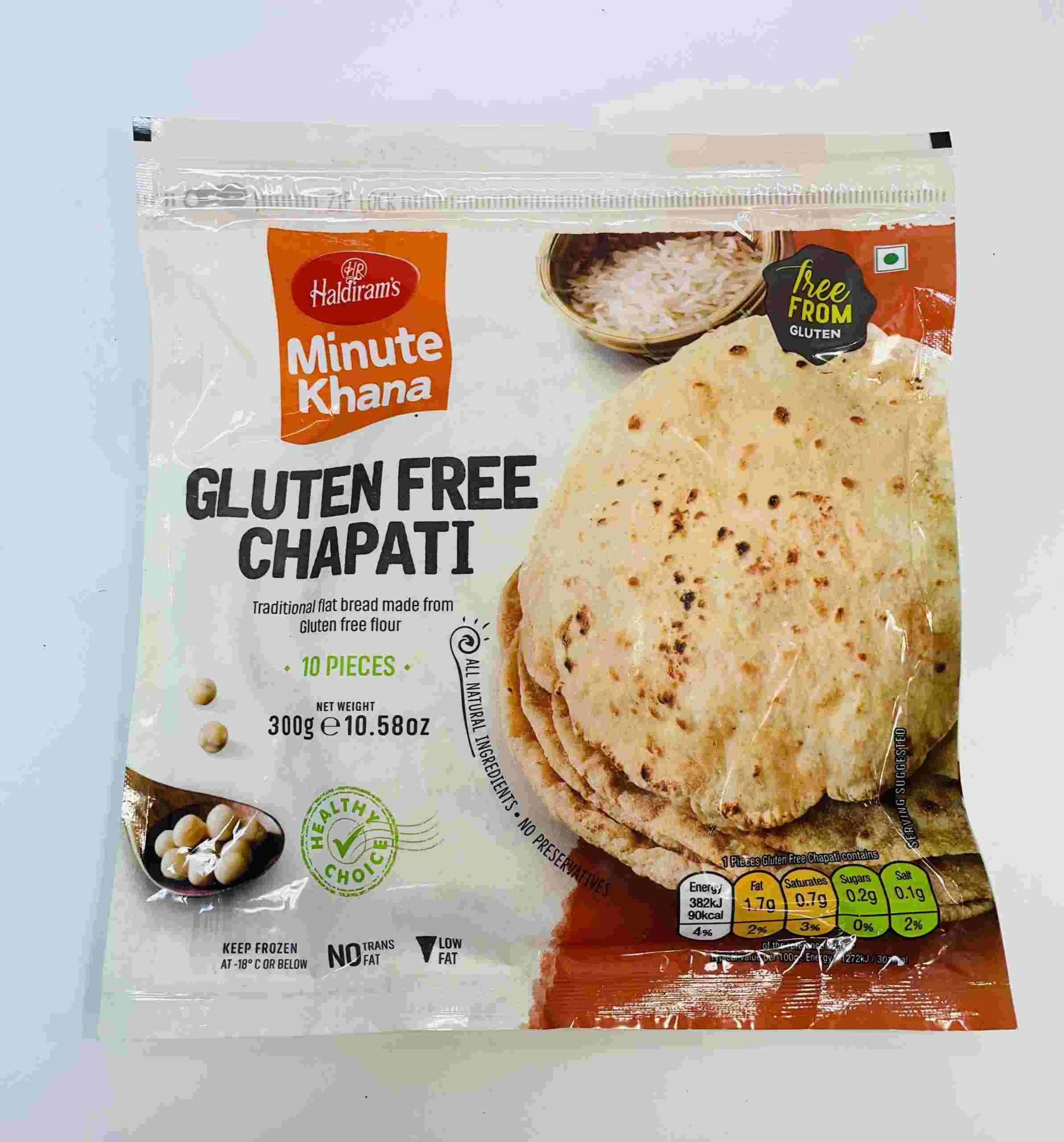 Haldiram’s Gluten Free Chapati  10 Pieces