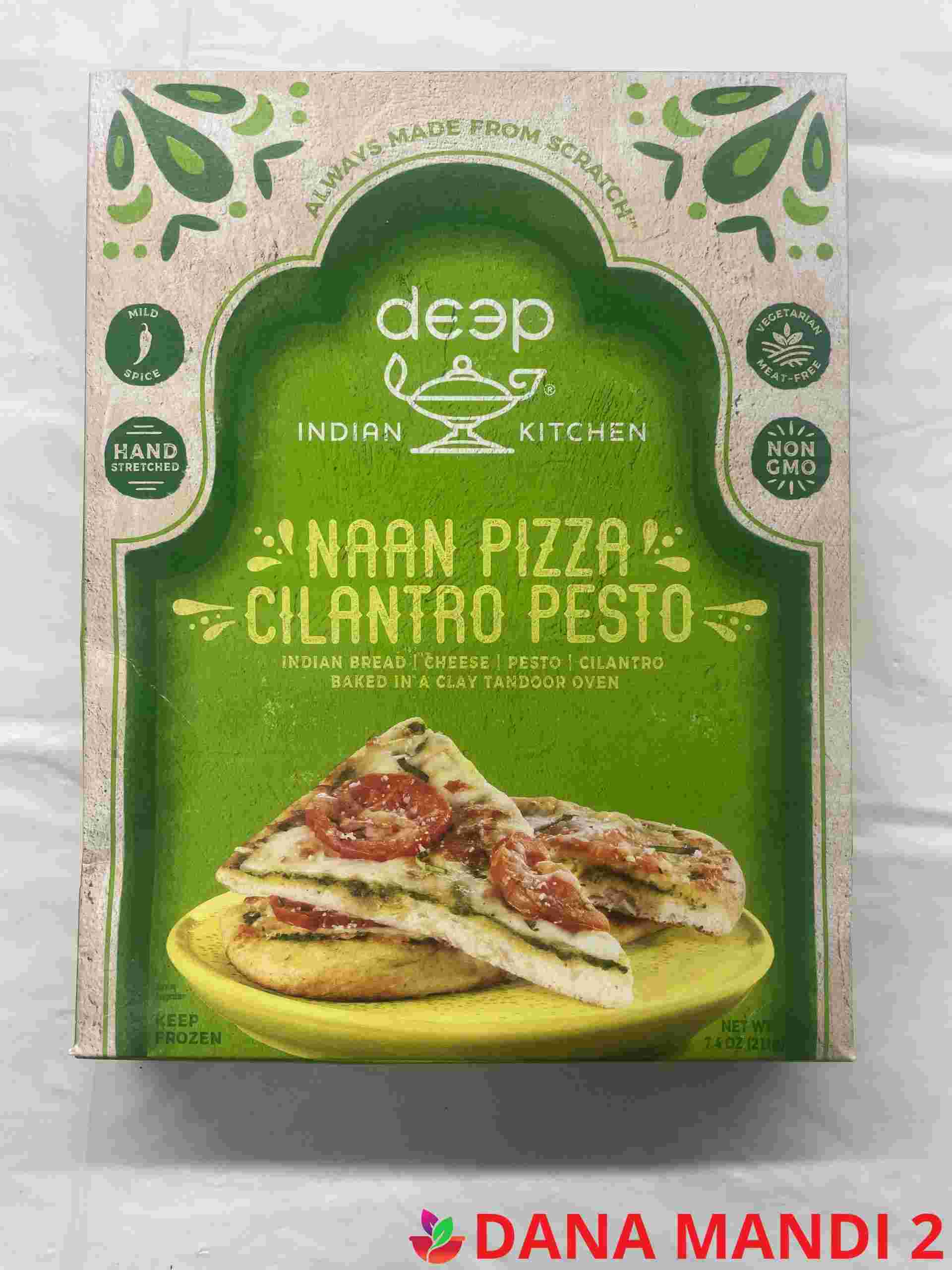 Deep  Naan Pizza Cilantro Pesto