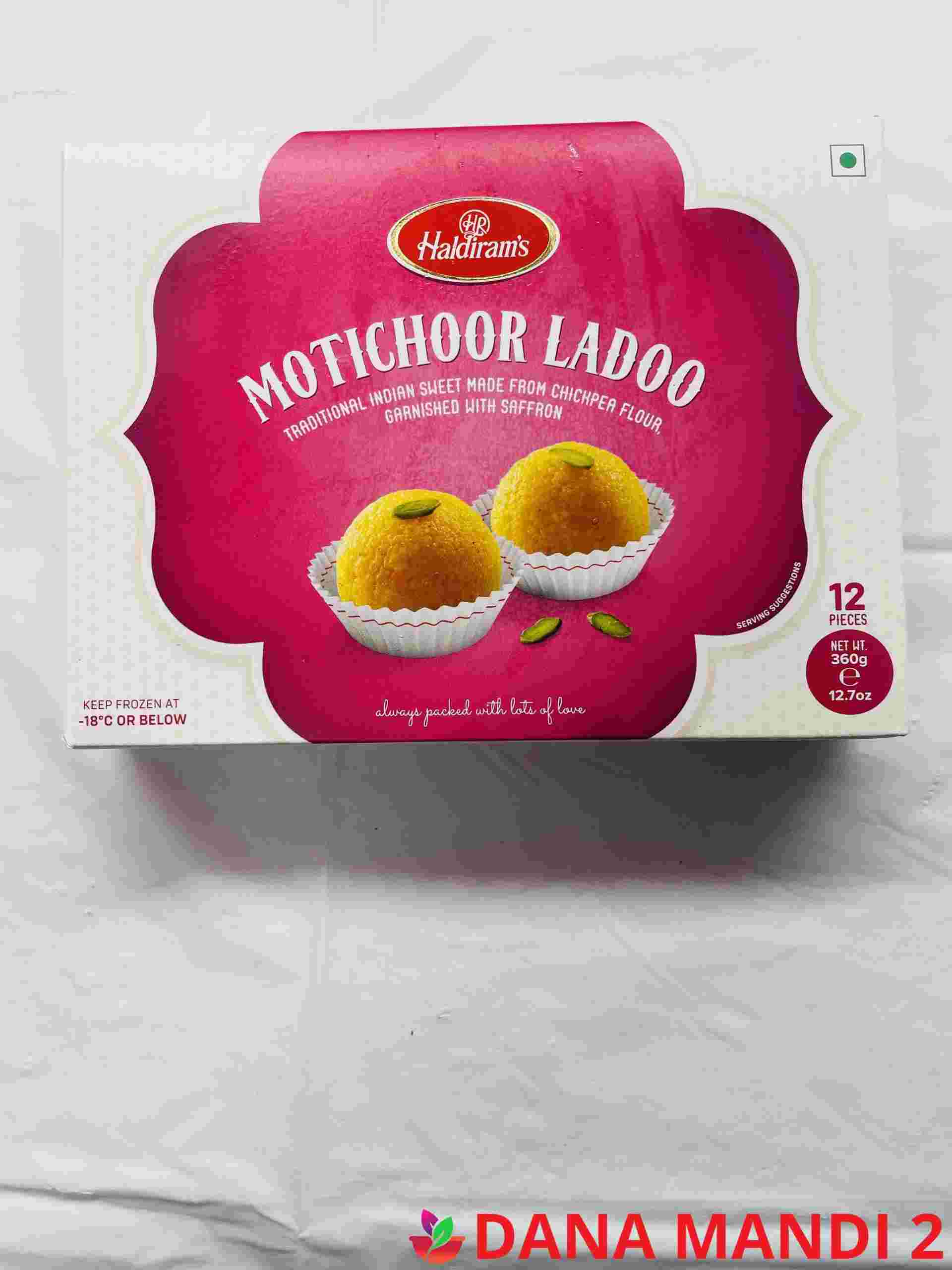 Haldiram’s  Motichoor Ladoo 12 Pieces