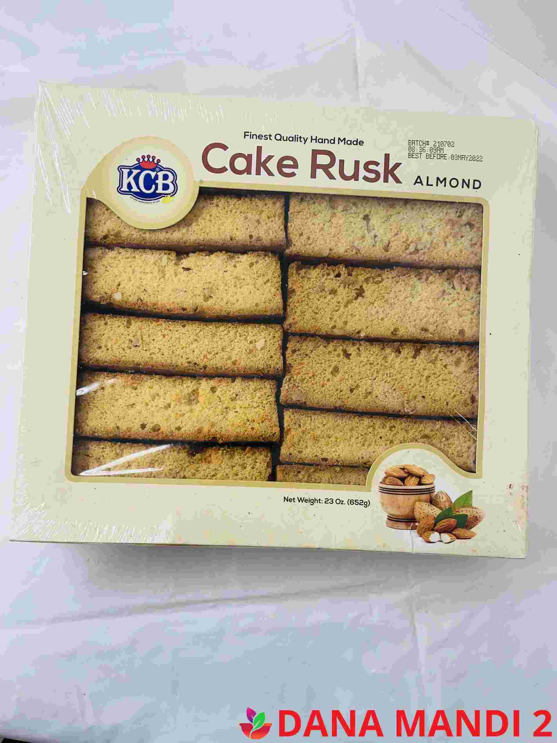 KCB Cake Rusk Almond