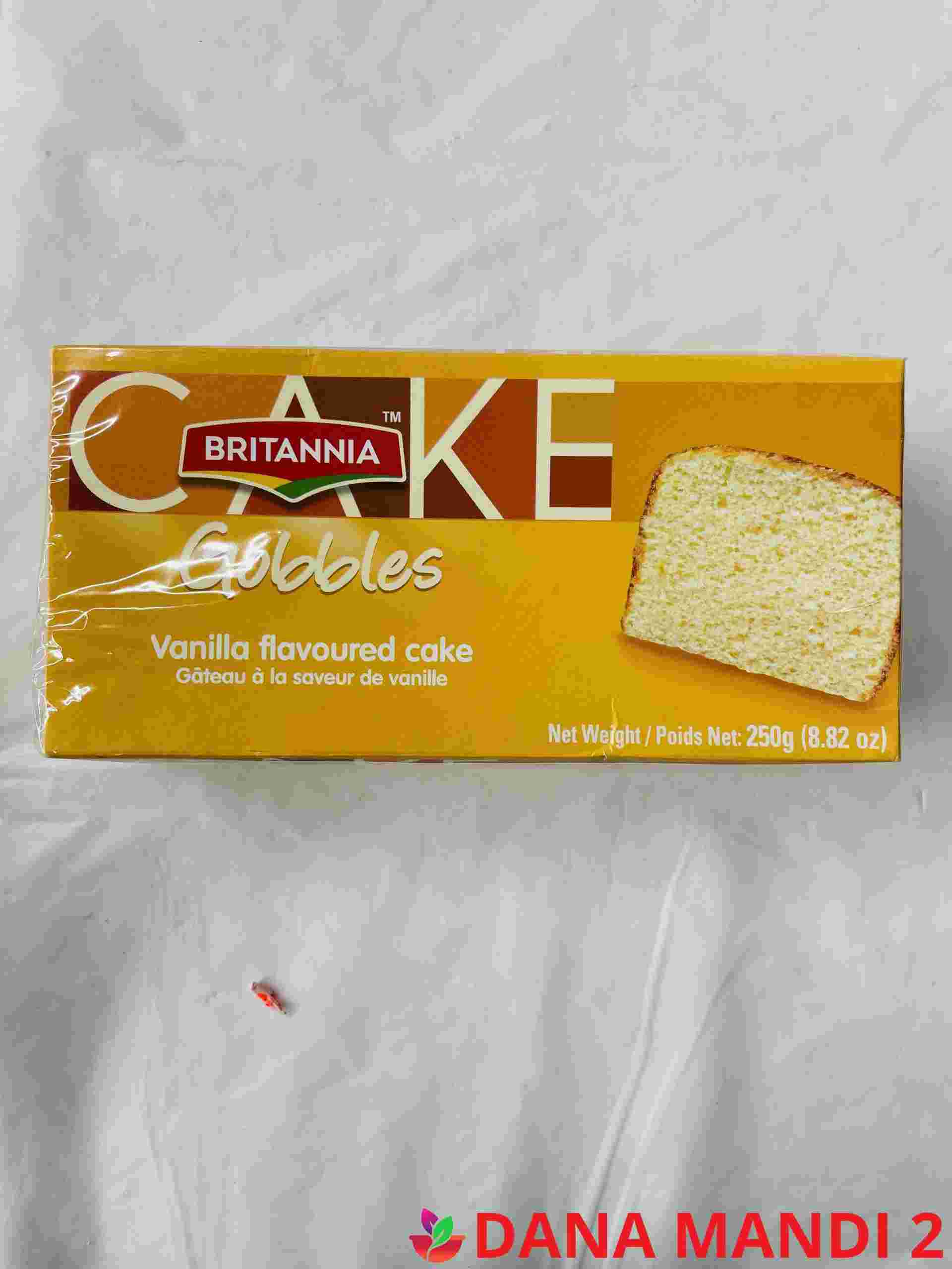 Britannia Gobbles Vanilla Flavoured Cake
