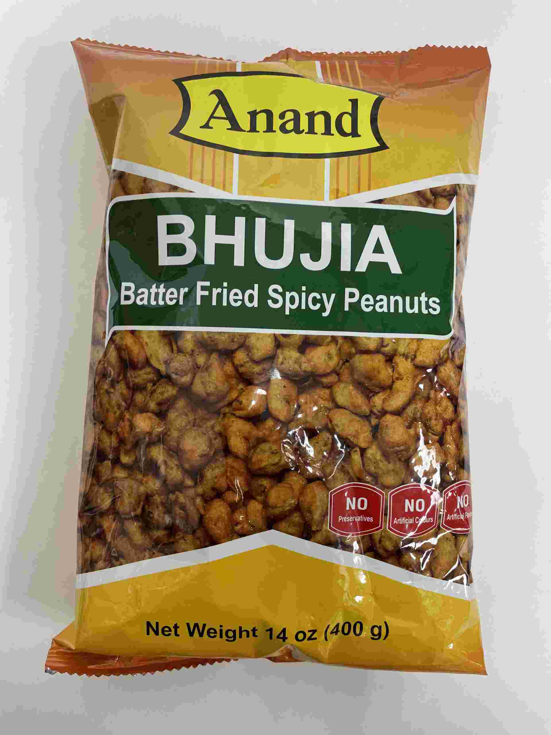 Anand Bhujia (Batter Fried Spicy Peanuts)