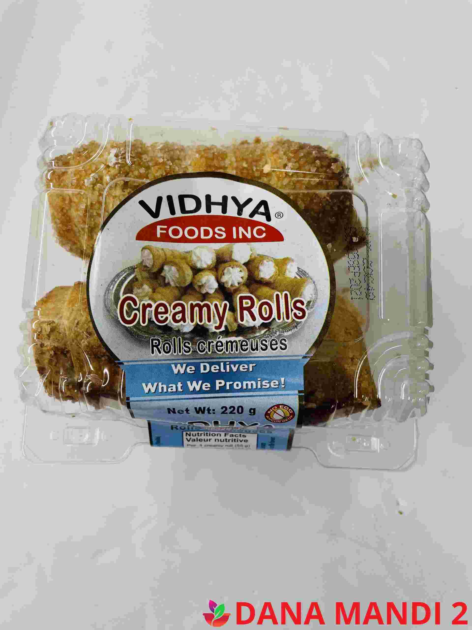 VIDHYA Creamy Rolls