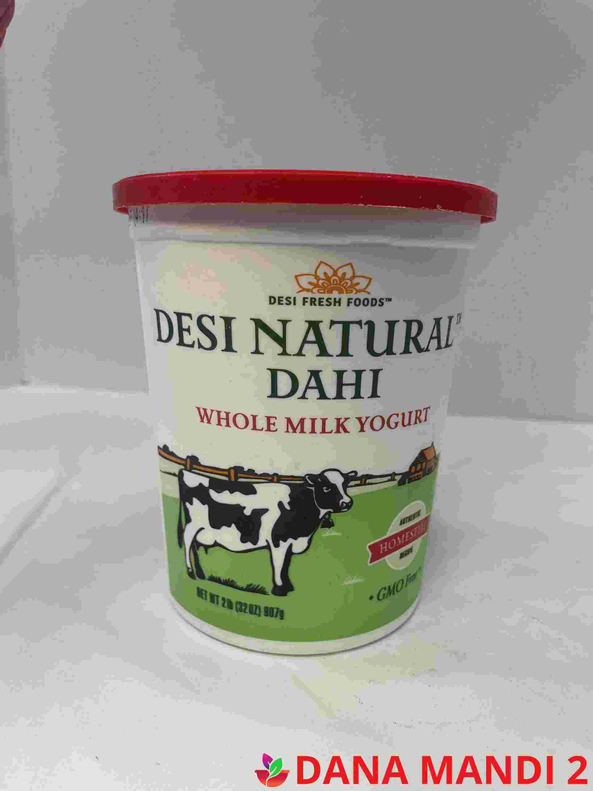 Whole Milk Desi Natural Dahi (Small Size)
