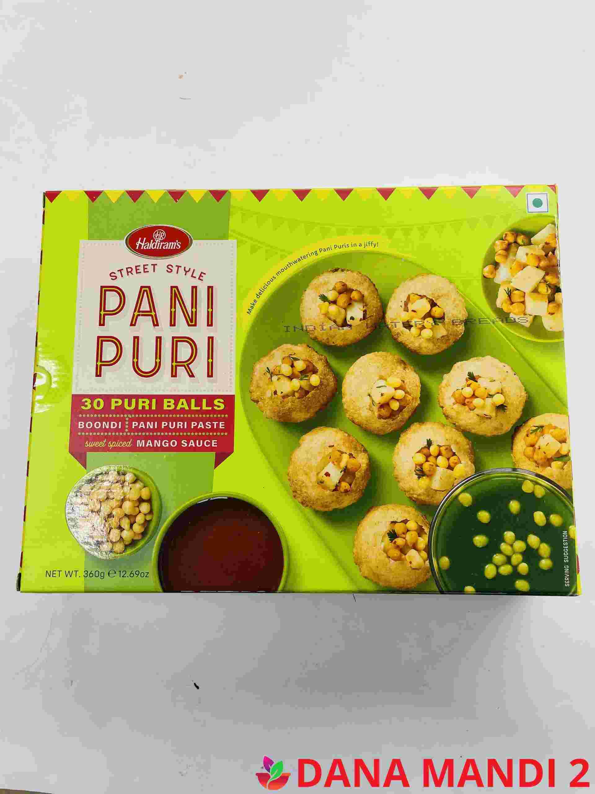 Haldiram’s Pani Puri 30 Pieces & Sweet & Spiced Mango Sauce