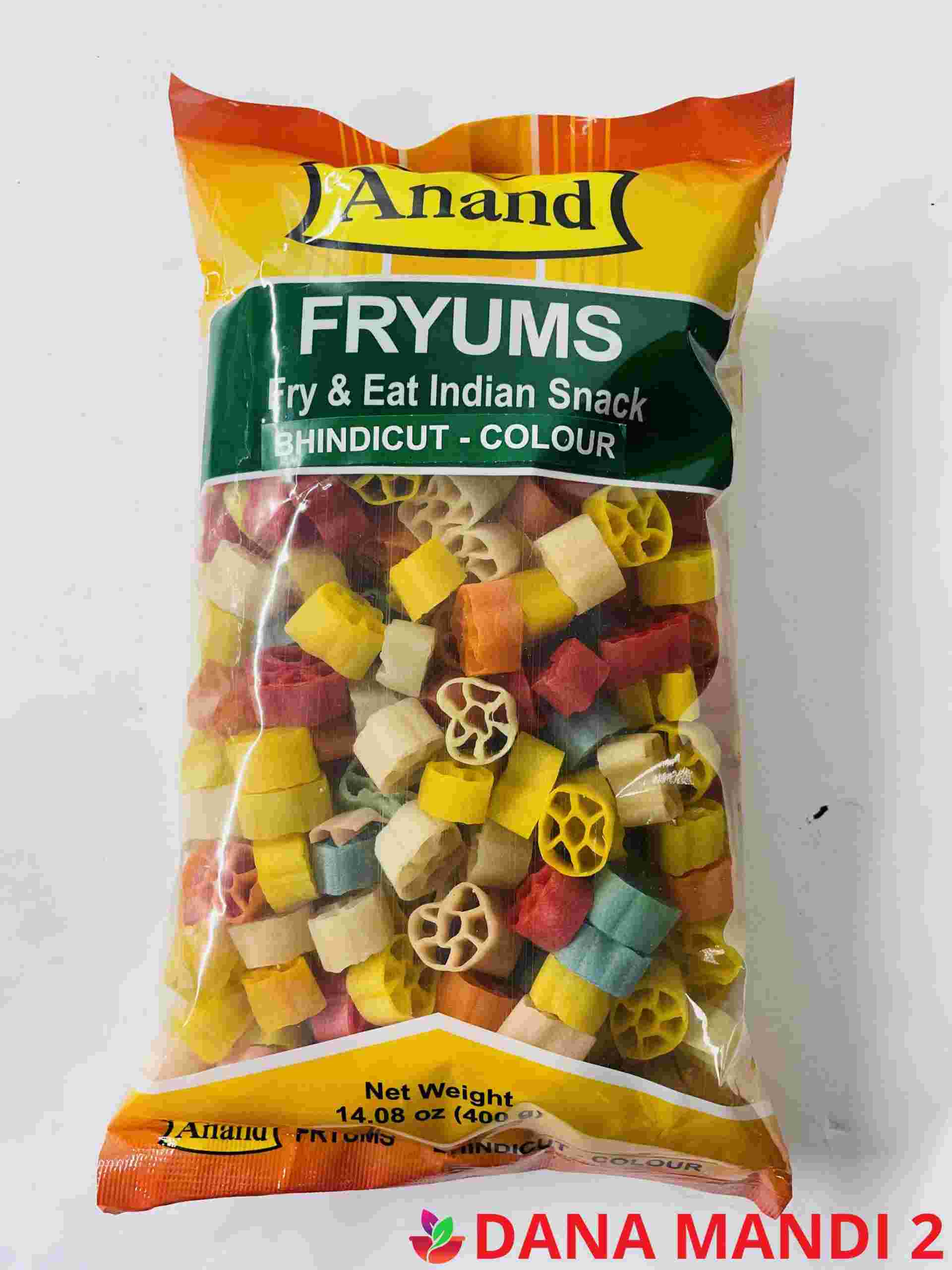 ANAND Fryums (Bhindicut – Colour )