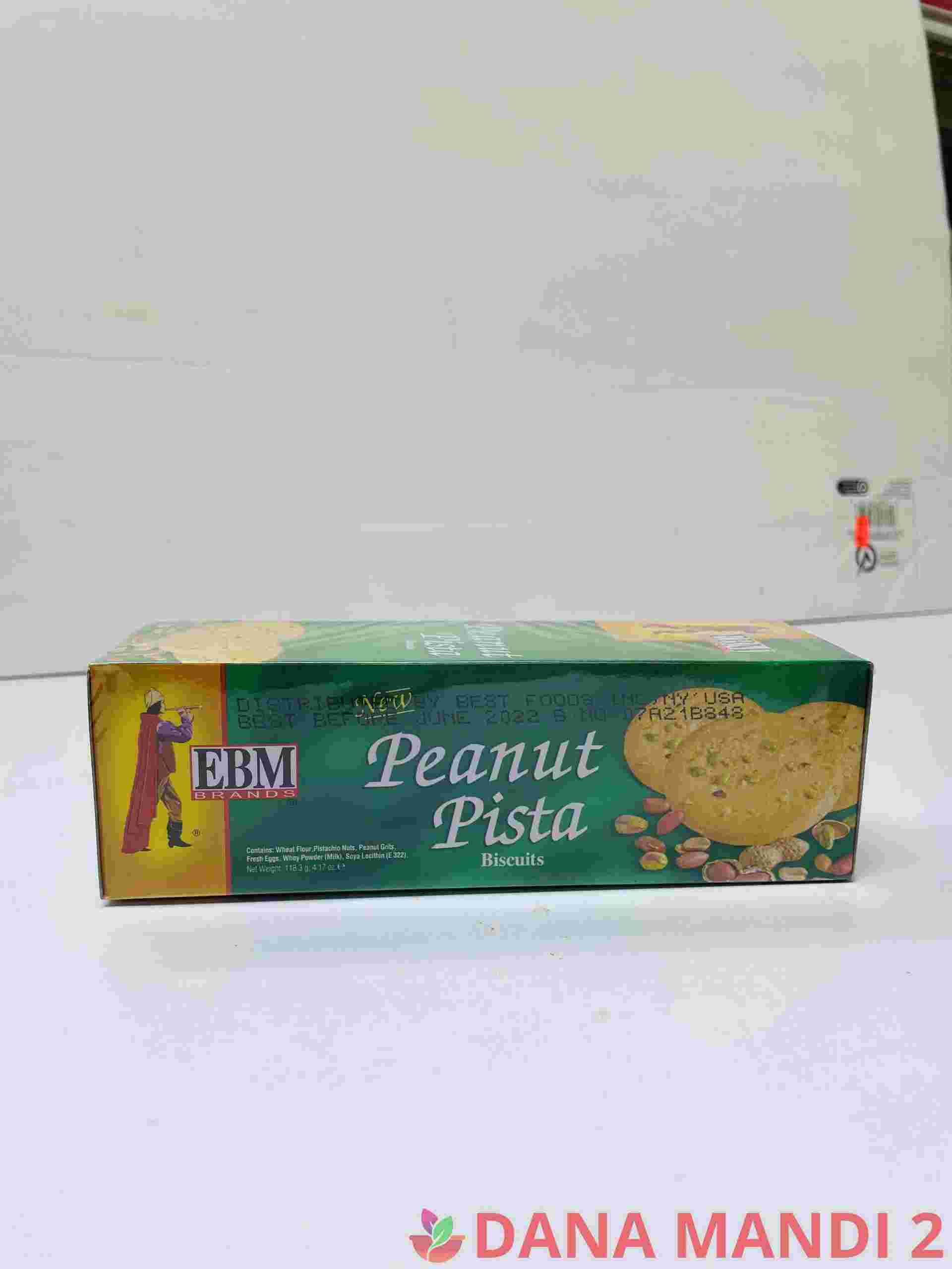 Ebm Peanut Pista Biscuits