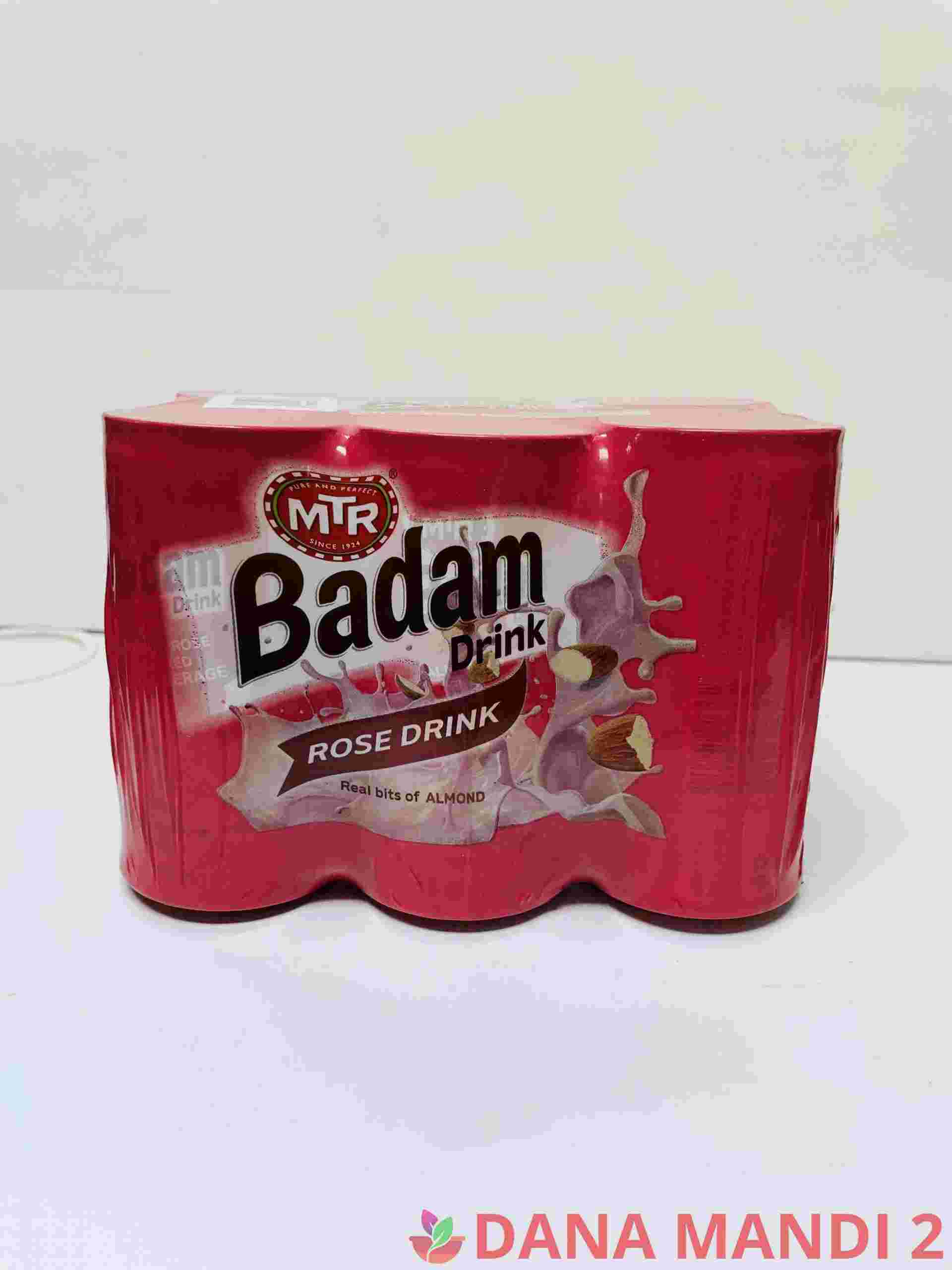 Mtr Badam Drink Rose Drink 6 In A Pack