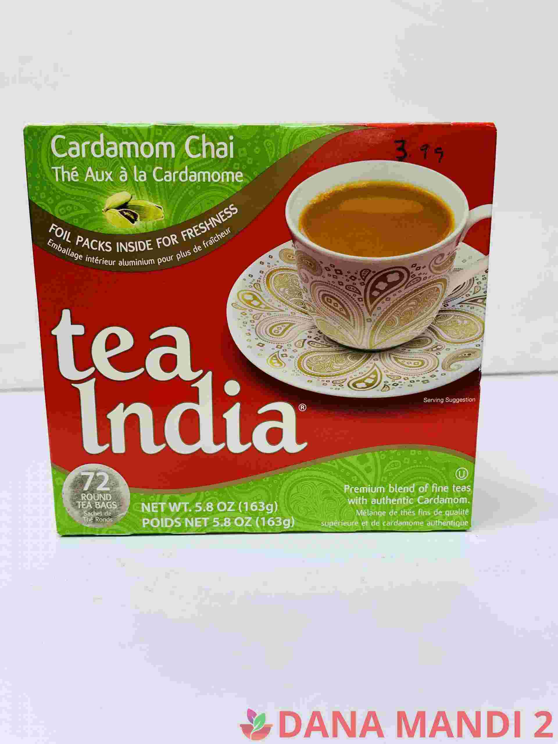 Tea India  Cardamom Chai