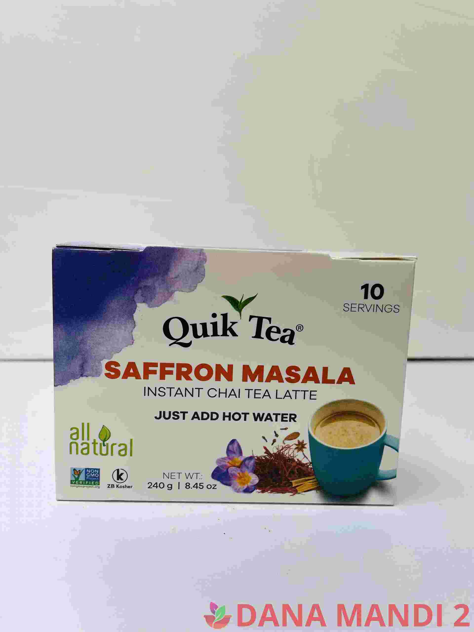 Quick Tea Saffron Masala