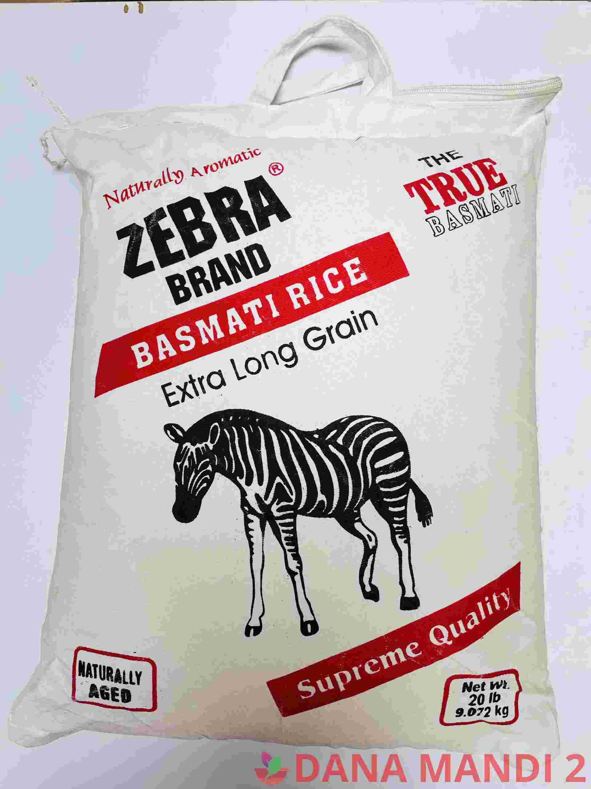 Zebra Basmati Rice Extra Long Rice